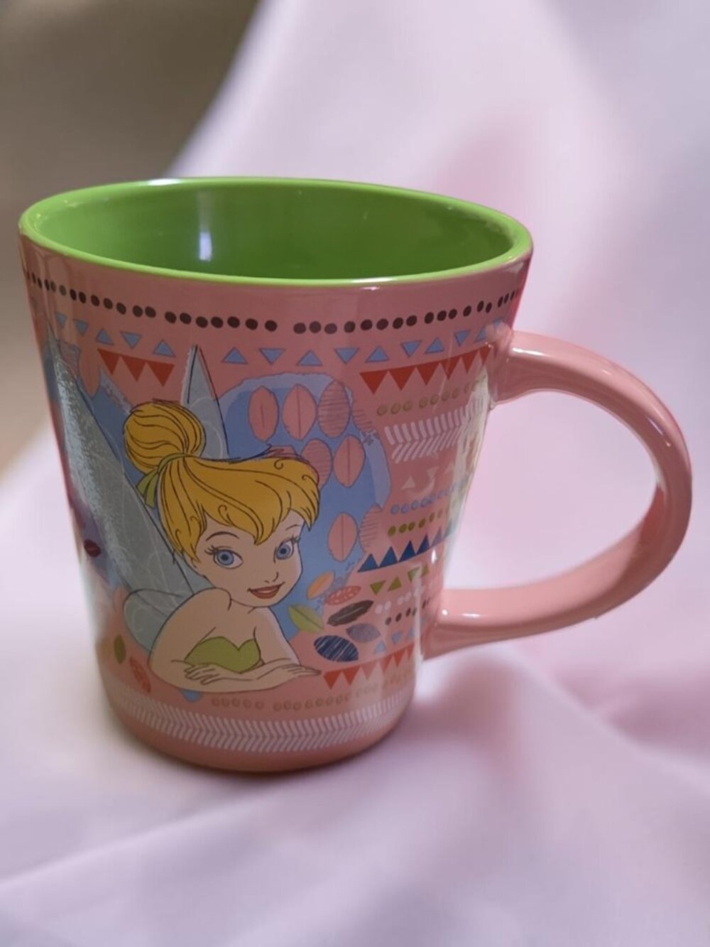 From The Disney Store and Disney's Original Peter Pan, a Tinkerbell Ceramic Cup!